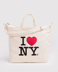 Horizontal Zip Duck Bag - I Love NY